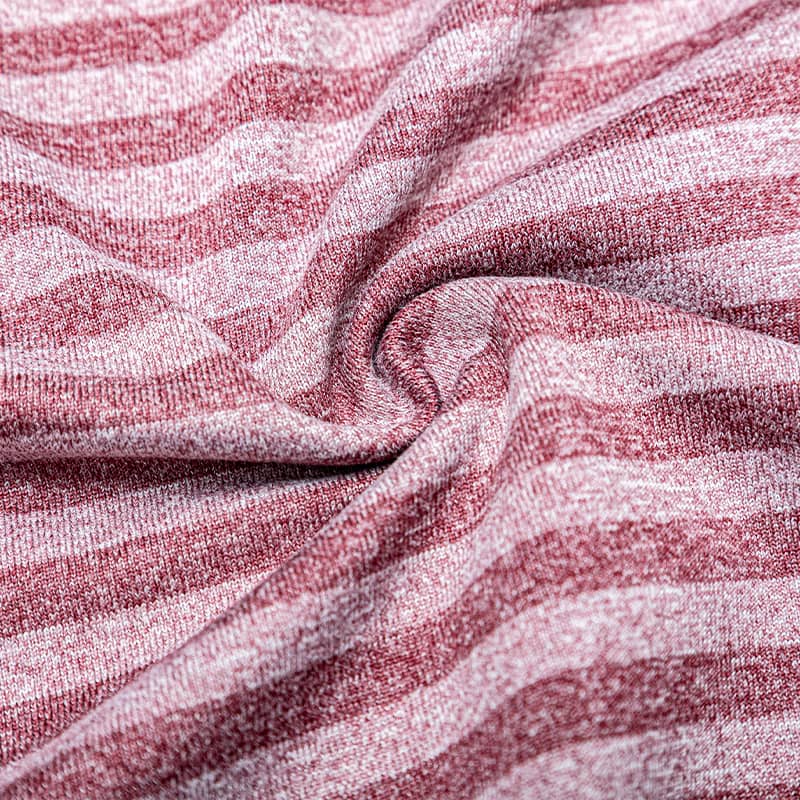 Jersey singolo con strisce CD 100% poliestere